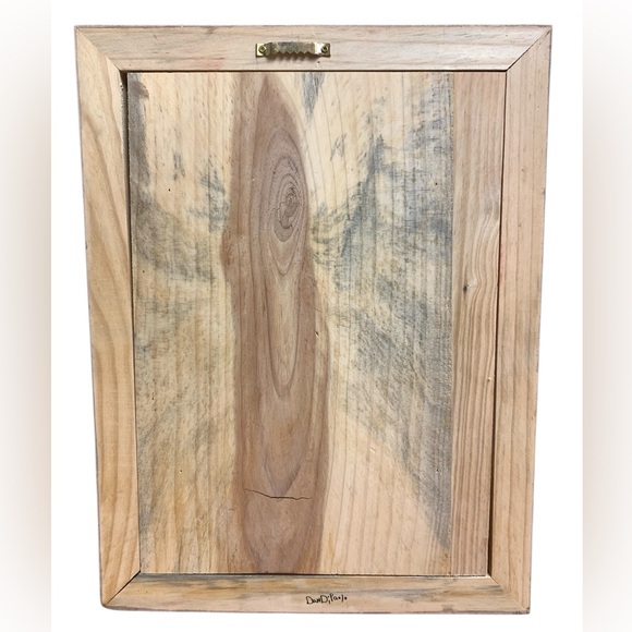 Don Dipa Rustic Metal Broken Heart Wall Art Forgive Message Artist Signed FIRM$ - Picture 9 of 10